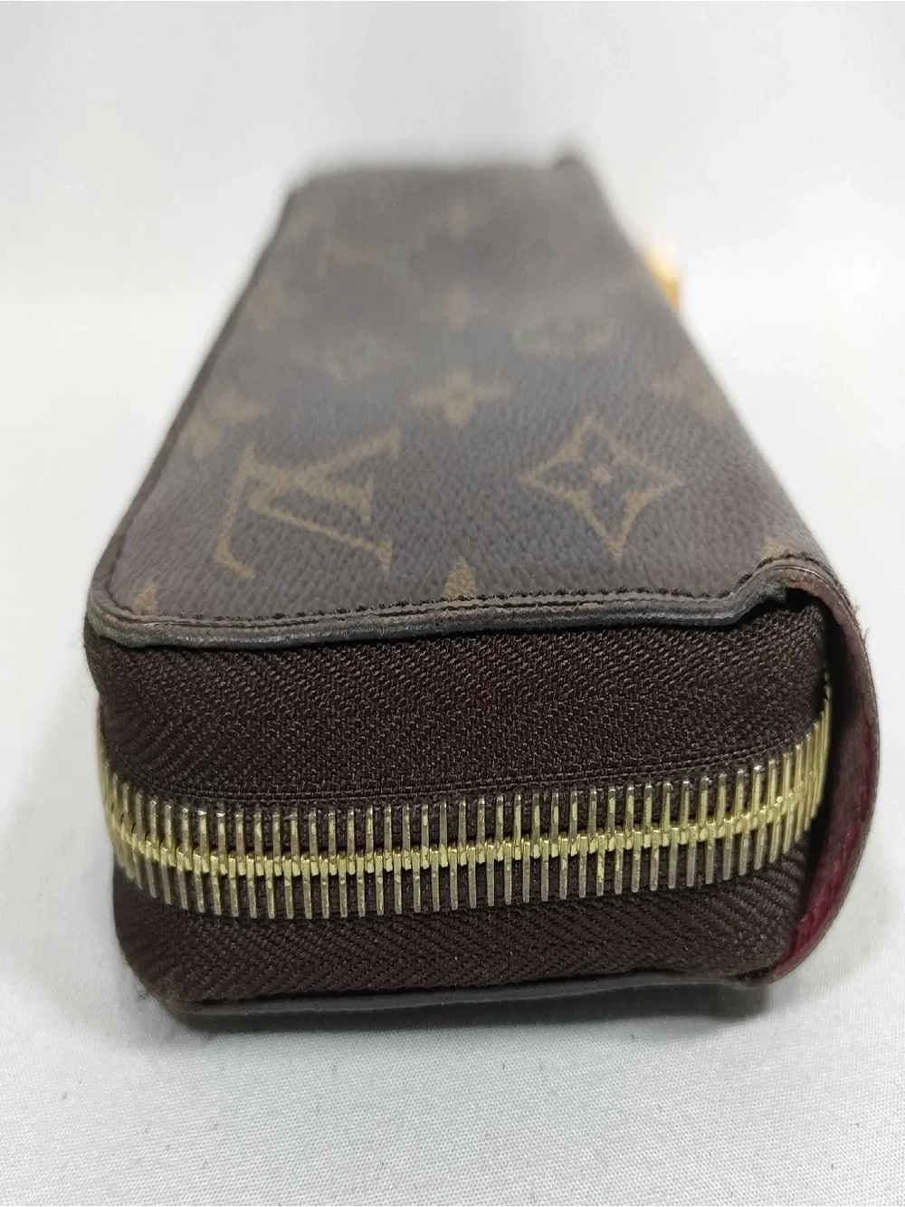 Louis Vuitton Monogram Canvas Zippy Wallet in Brown